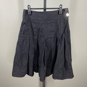 Tibi Skirt Womens 4 black designer circle skater casual classic